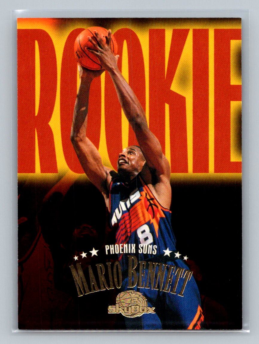 1995 SkyBox Premium Rookie RC Mario Bennett #237 Phoenix Suns