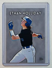 Ethan Holliday Limited Artist Signed "Stillwater High School" Trading Card 2/10
