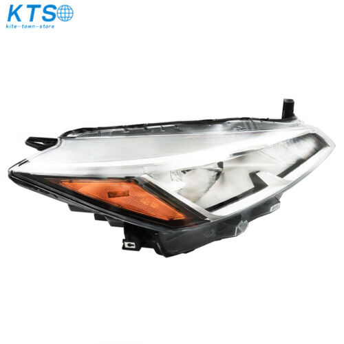 Headlight Fit For 2021-2023 Nissan Kicks S/SV Halogen Chrome Headlamp Right Side - Picture 2 of 16