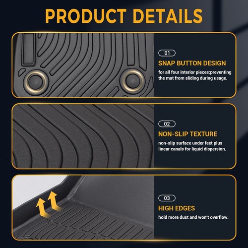 Repuesto alfombrillas coche BMW X1 F48 2016-2022 revestimientos todo tipo de clima 3D - Imagen 11 de 11