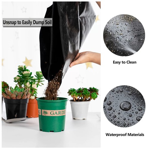 Portable Foldable Plant Repotting Mat Waterproof Garden Transplanting Square Mat - Picture 6 of 11
