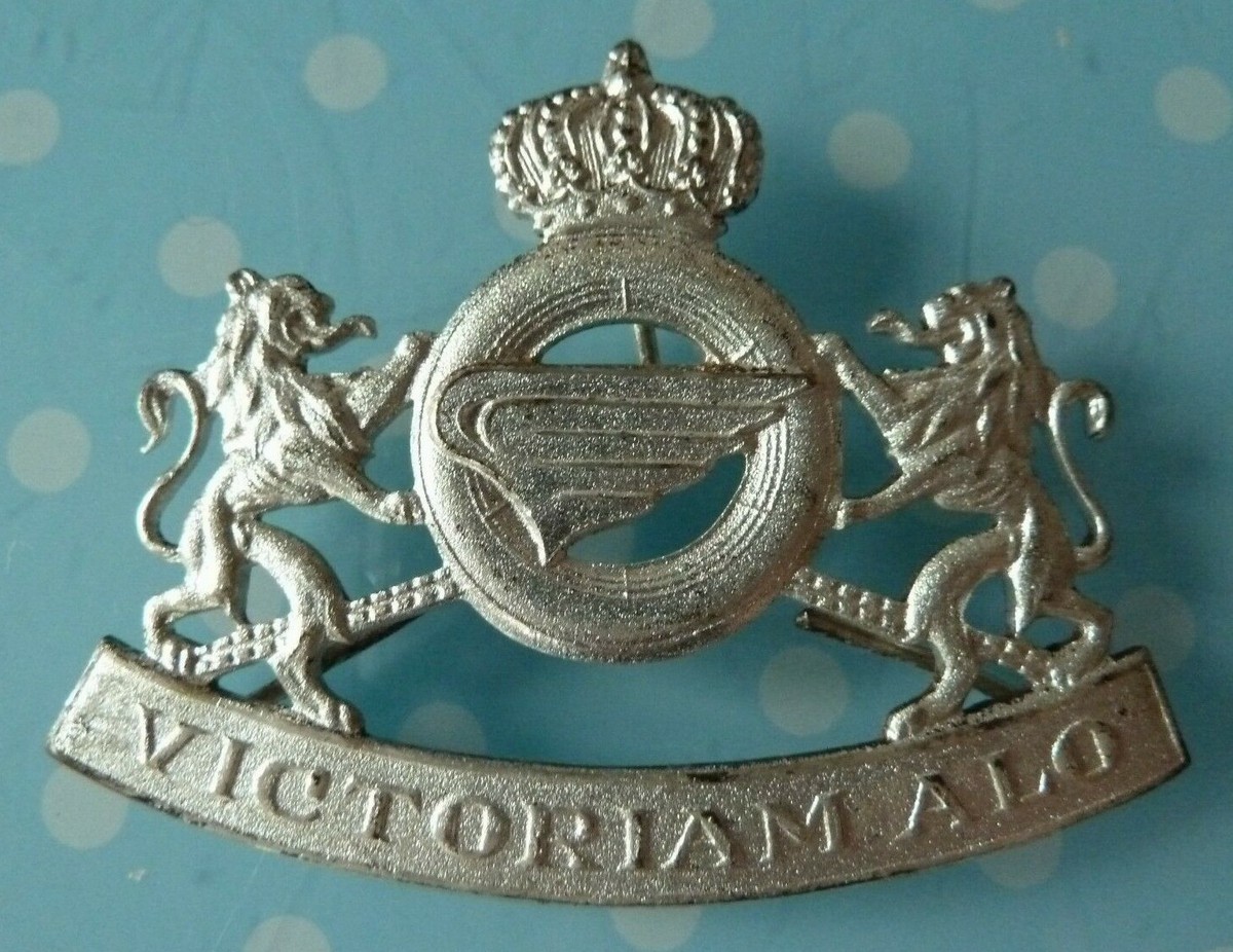 Belgium Royal Army Service Corps Military Badge Belgian RASC VICTORIAM ALO  | eBay