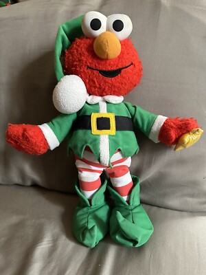 Fisher Price Sesame Street ELF ELMO sings 12 Days Of Christmas