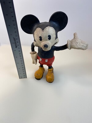 Walt Disney Mickey Mouse Figurine Poliwoggs. The Vintage