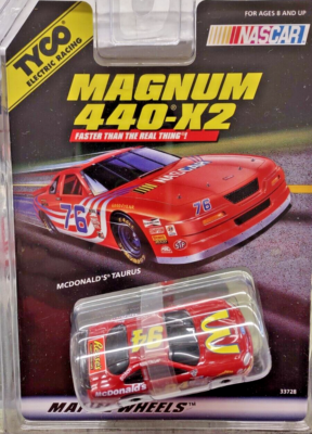 希少TYCO NASCAR HO Vintage TYCO NASCAR Super Sound Electric Slot Car 1998 *See