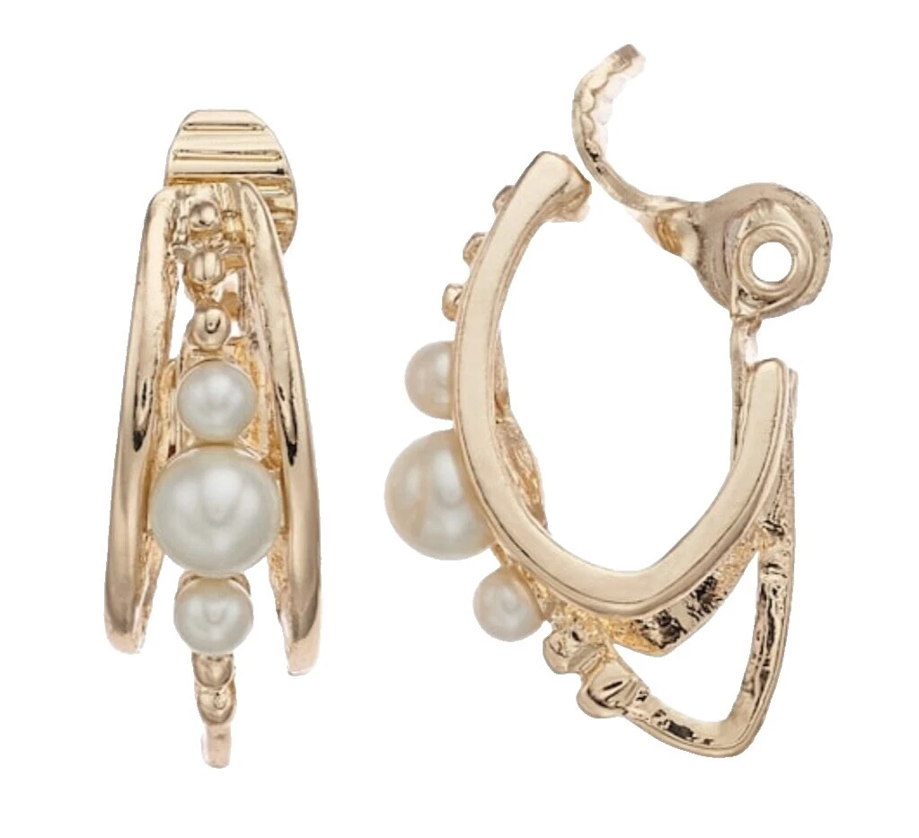 Napier Pearl Fashion Earrings