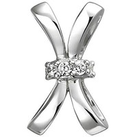 AnhäNger Aus 925 Silber Mit 5 Zirkonia SilberanhäNger Halsschmuck Damen