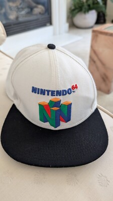 Nintendo 64 2017 Embroidered N64 Logo Rare Snapback Hat (Get Nintendo 64 2017 Embroidered N64 Logo Rare Snapback Hat (Get