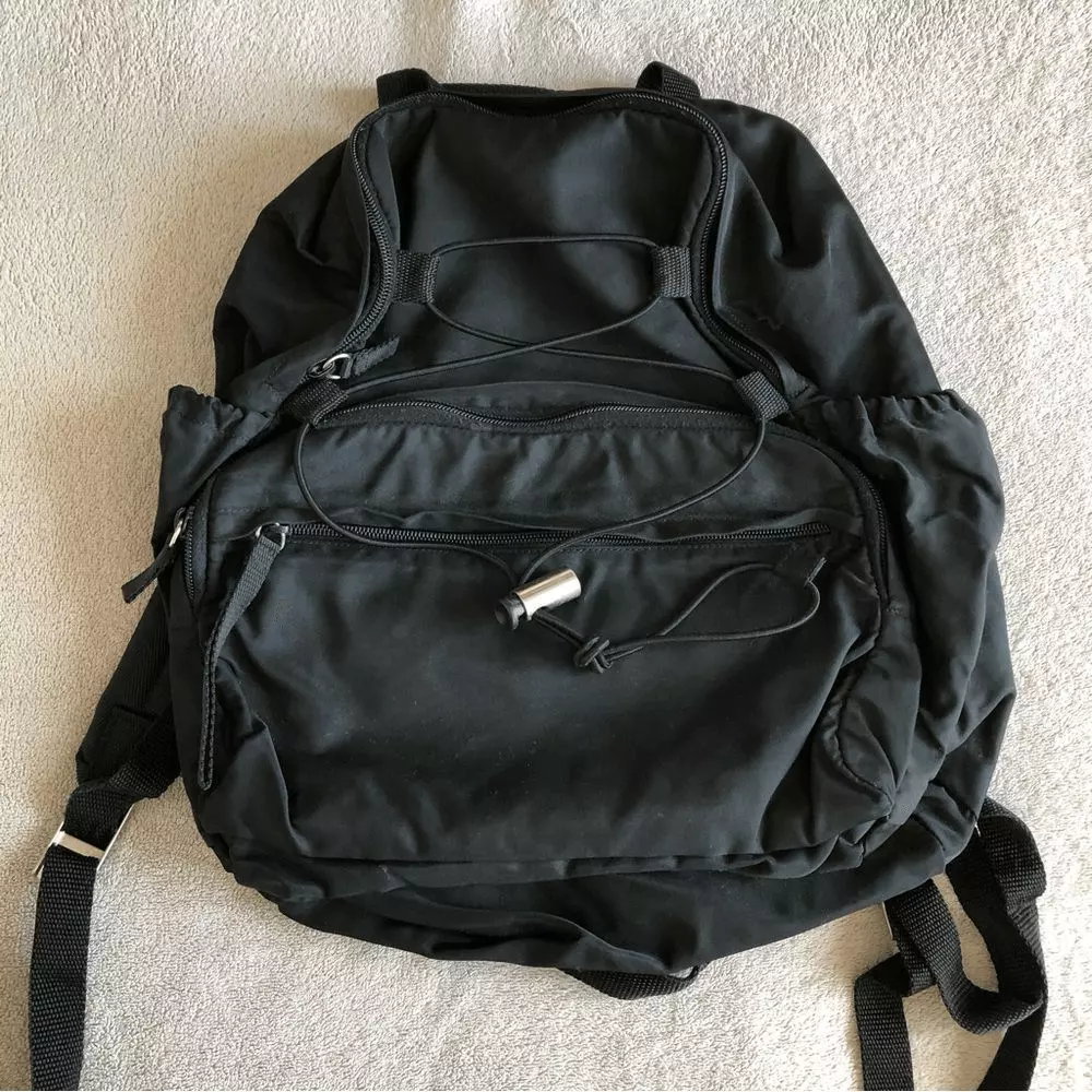 Vintage Prada Tessuto Toggle Backpack