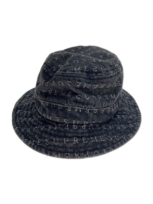 Supreme Jacquard Logos Denim Crusher Hat -- Denim BLK Men | eBay Supreme Jacquard Logos Denim Crusher Hat -- Denim BLK Men | eBay
