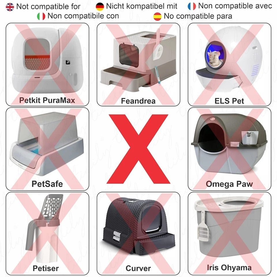 6er-Pack Nachfüllbeutel kompatibel mit LitterLocker, Littycat Nachfüllkassetten - Bild 3 von 4