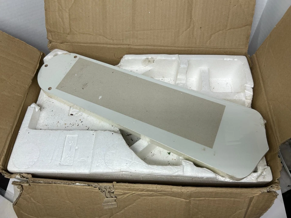 Concord 52CS 52" Ceiling Fan White/Brass w/ 5 White or Washed Oak Blades VTG NOS - Image 4 of 4