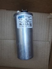 Genuine JARD Dual Motor Run Capacitor 80/5 uf 370 VAC Round MARS 12897