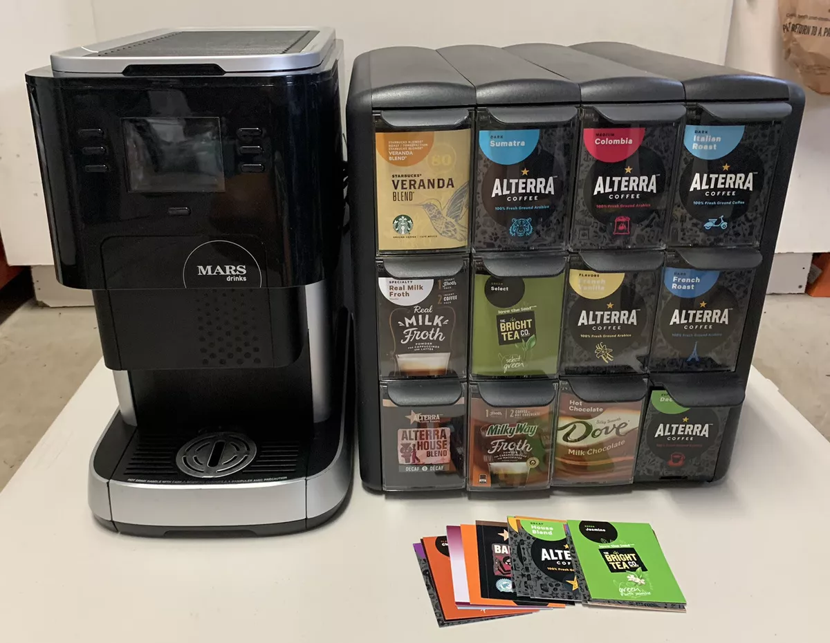 Flavia Creation 500 Coffee Maker with 300 Coffee Packs and Storage Drawer