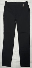Tommy Hilfiger Womens Pants Size 6 30 x 28 Black Pull On Skinny Casual Pants