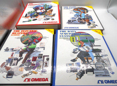 Omega Engineering and Technical Handbooks, Lot of 4, 1995 Vol. 29, Hardcover