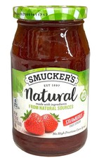 2 Pack Smucker's Natural Strawberry Fruit Spread, 17.25 Ounces, 2 Pack