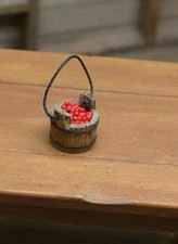 Dollhouse Miniature Berry Basket by Sir Thomas Thumb