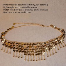 Belly Dance Hip Scarf Belt Dancing Skirt Waist Chain Bellydance Costume