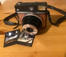 Fujifilm 108076174 Instax Square SQ6 Instant Film Camera - Blush Gold TESTED