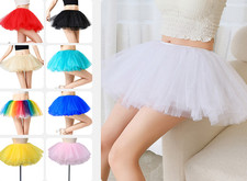Ballet Party Costume Lace Puff Short Skirt Adult Tutu Skirt Ladies Petticoat