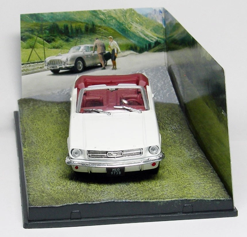JAMES BOND - 1/43 DieCast FORD MUSTANG CONVERTIBLE - Goldfinger - EagleMoss - Image 4 of 4