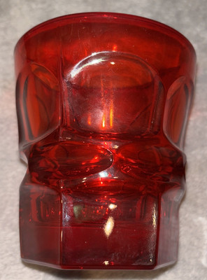 Fostoria Argus Ruby Red HFM 4'' Whiskey / Juice Glass - Free Shipping