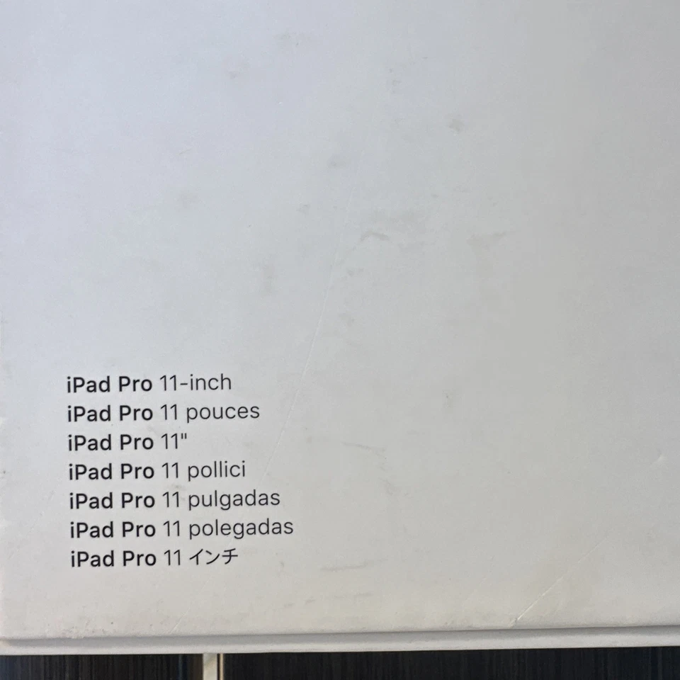 Apple iPad Pro 11-дюймовый Smart клавиатуры Folio модель A2038 чехол беспроводной черный - Изображение 4 из 4