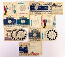 Vintage 12 View Master Reel Lot : Bonanza, Cairo Missouri Ozark Spike Tyke Japan