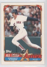 1990 Topps Ames All Stars Box Set Dwight Evans #4 1v3