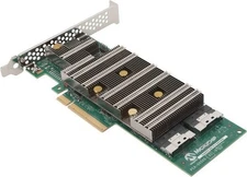 Adaptec 3258C16IX2S 16-Port PCIe Gen4 SAS SATA NVMe RAID Controller Card