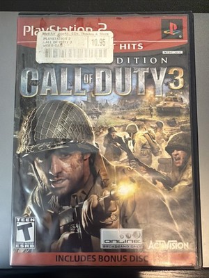 Call of Duty 3: Special Edition Greatest Hits (Sony PlayStation 2, 2007) CIB