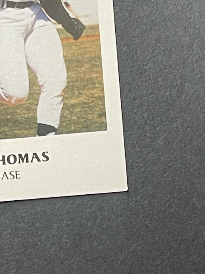 Tarjeta de béisbol 1987 McDag Auburn Tigers Tiger Great Frank Thomas ¡Envío rápido! Foto 2 de 4