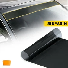 Sun Vinyl Premium Strip Visor Decal Cast Windshield 8"x60" Windshield Banner PVC