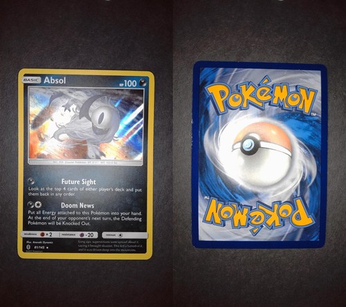 Absol 81/145 Holo Rare Guardians Rising Pokemon Lightly Played