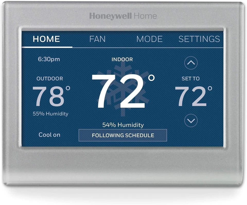 Wi-Fi Smart Color Thermostat, 7 Day Programmable, - Image 3 of 4