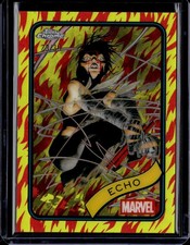 2025 Topps Chrome Marvel #14 Echo Human Torch Refractor /39