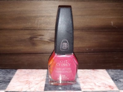 Oil of Olay Nail Lacquer Polish 330 ICY ROSE Discontinued Vintage NOS