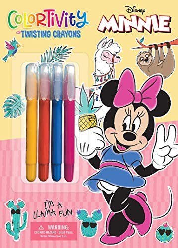 I'm a Llama Fun-Coloring and Activity Book with Twisting Scented Crayons (Disney - Imagen 1 de 1