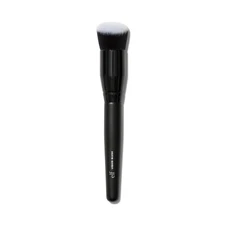 e.l.f. Camo Liquid Blush Brush, Angled Brush Ideal For Applying & Black 