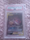 Psa 2019 Sun And Moon Fa/gengar/Mimikyu Gx Tagteam Graded 8