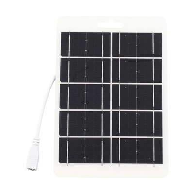Solar Panel with USB Connection Solar Charger Mobile Phone Charging for Camping