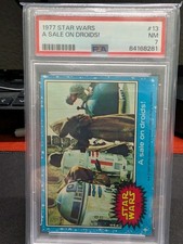 1977 Stars Wars A Sale On Droids! #13 NM PSA 7