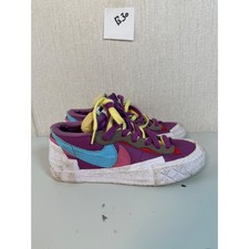 Women's Nike Blazer Low Kaws Sacai Dusk Purple Multicolor DM7901-500 Size 5.5