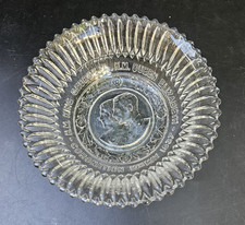 Vintage King George VI .H.M. Queen Elizabeth Coronation 1937 Glass Bowl Rare
