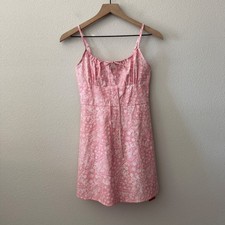 CIDER Womens Dress Bandana Print Cottagecore Coquette Boho Western Size XS