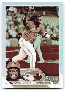 🔥 2023 Topps Chrome #50 Vladimir Guerrero Jr. Sepia Refractors