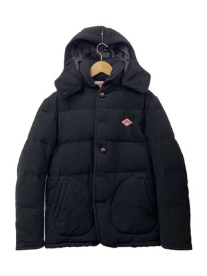 DANTON x BEAMS Down Jacket, Size 42, Wool, Black, 18a-fa-001