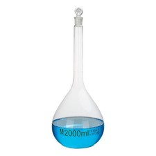 5ml-2000ml Transparent Amber Volumetric Flask Laboratory Glassware Kit