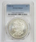 1885-O Morgan Silver Dollar PCGS MS64